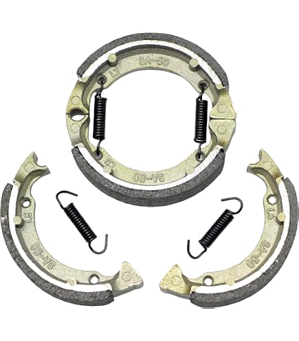Brake Shoes For Kawasaki ATV 80 KFX 2003-2006 Rear – Replaces OEM 41048-S006, 09-2202E