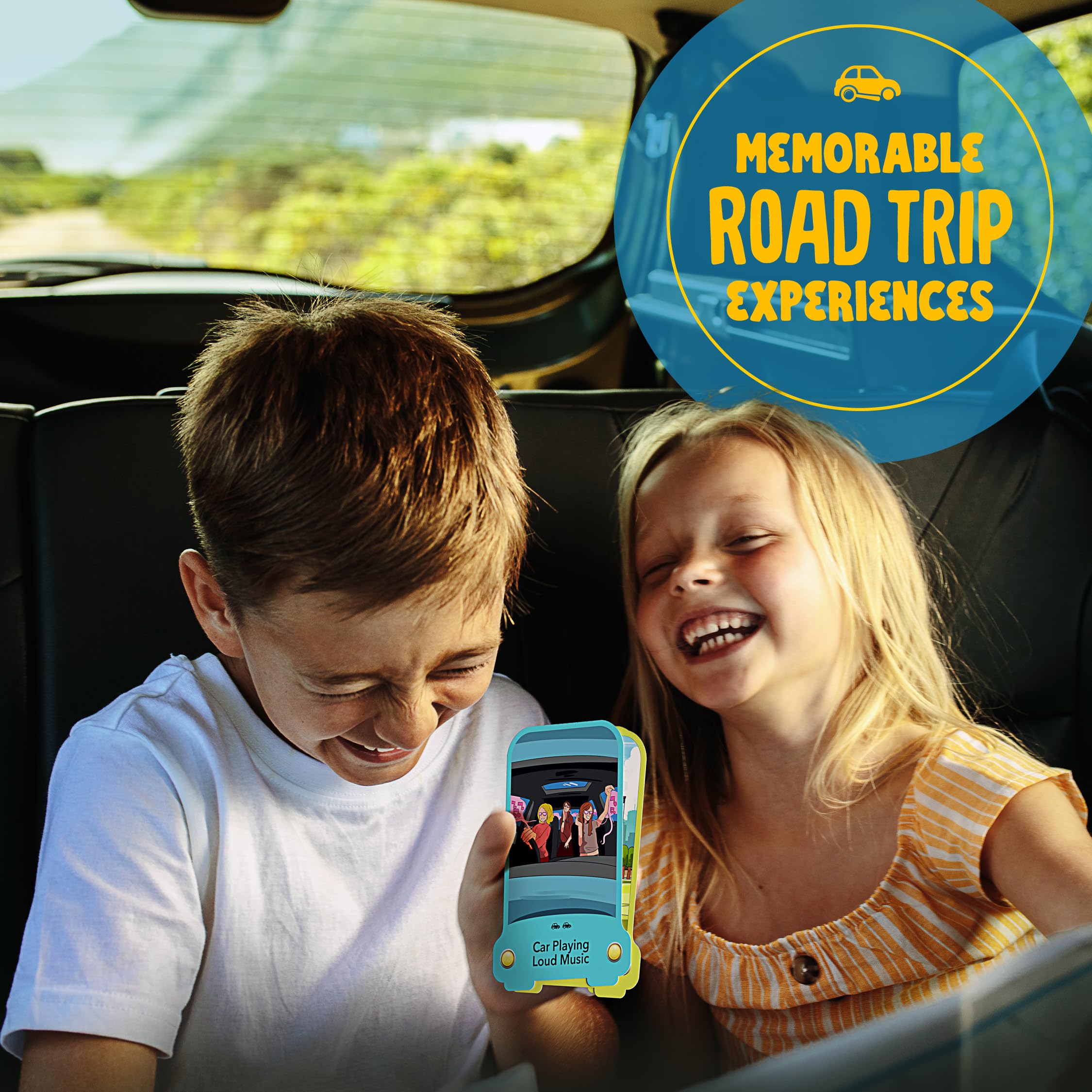 Mini Explorer Road Rally Travel Scavenger Hunt Card Game for Kids - Roads Trip Car Games & Activities Must Haves Essentials - Eye Hide & Seek Found Spy Summer Camping Toys Ages 5 6 7 8 9 10 11 12