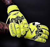 Precision Fusion X Flat Cut Essential Goalkeeping Gloves Fluo Yellow 9 view 8