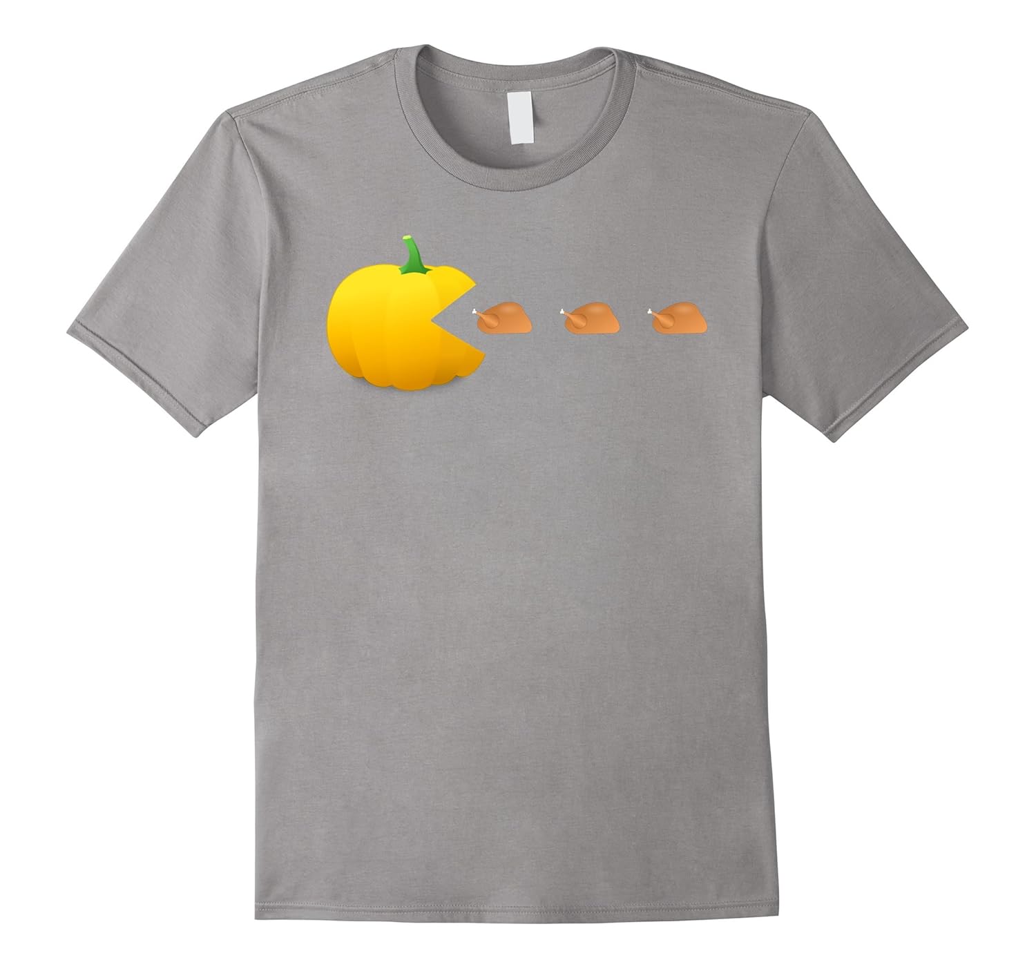 Funny Pumpkin Turkey Pie Thanksgiving Shirt-ANZ