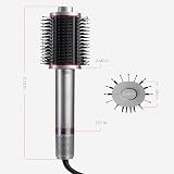 TYMO AIRBEAM Hair Dryer Brush UK Low-Noise Ionic Blow Dry Hot Air Brush view 8