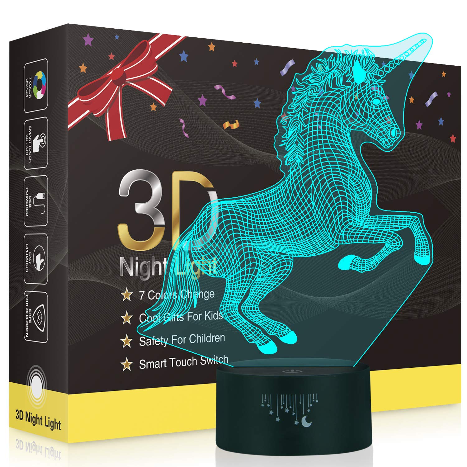 Best gaming optical illusion desk lamp