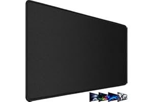 AREYTECO Large Gaming Mouse Pad,31.5"x15.7" Durable Extended Large Mouse Pad with Stitched Edges, Non-Slip Base, Waterproof, Large Mouse Pad for Gamer, Office, Home, Nebula