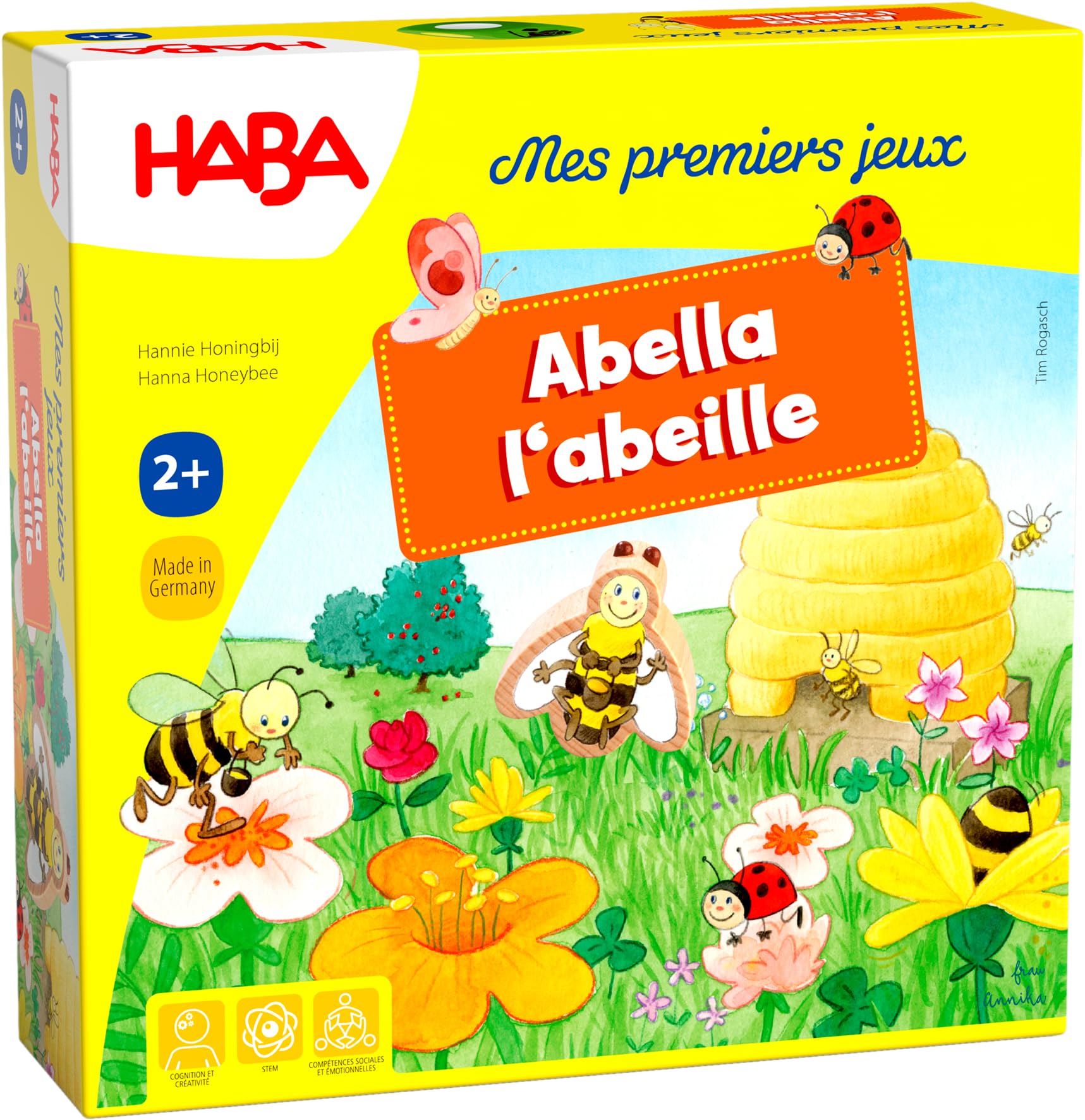 HABA -My First Games - Abella l'Abeille, 2 years to 99 years,301839