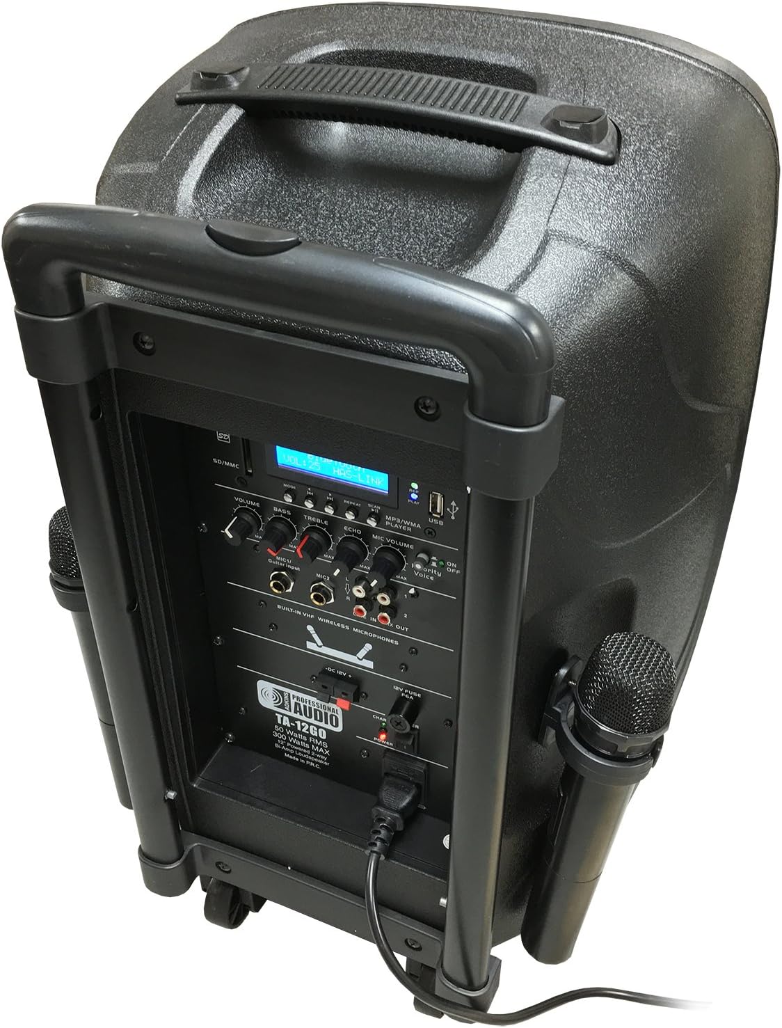 battery powered pa mixer