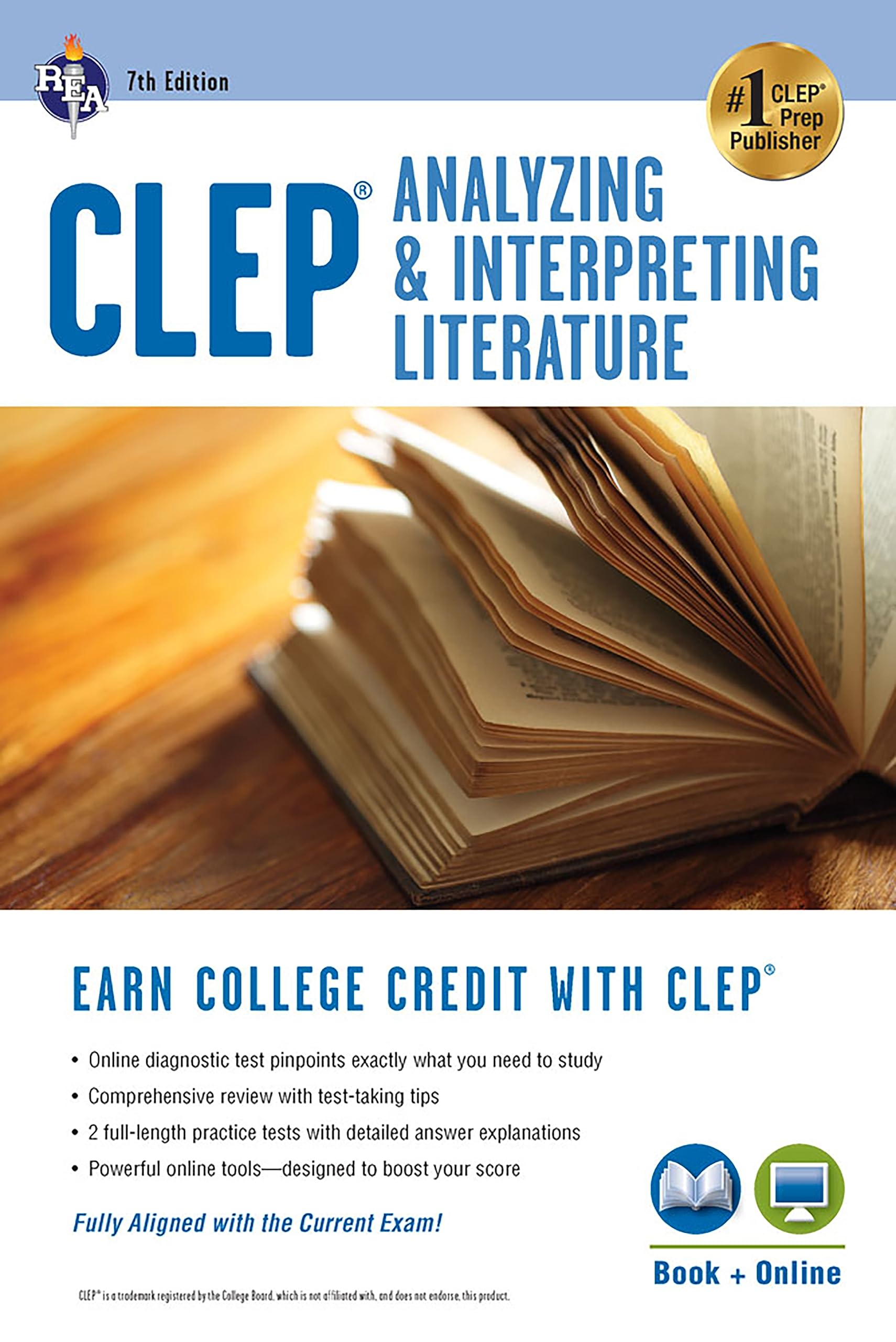 CLEP® Analyzing & Interpreting Literature Book