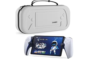 COOWPS Carrying Case for PlayStation Portal Remote Player 30th Anniversary Edition, Protect Your PS Portal in Style, at Home or On the Move, Grey