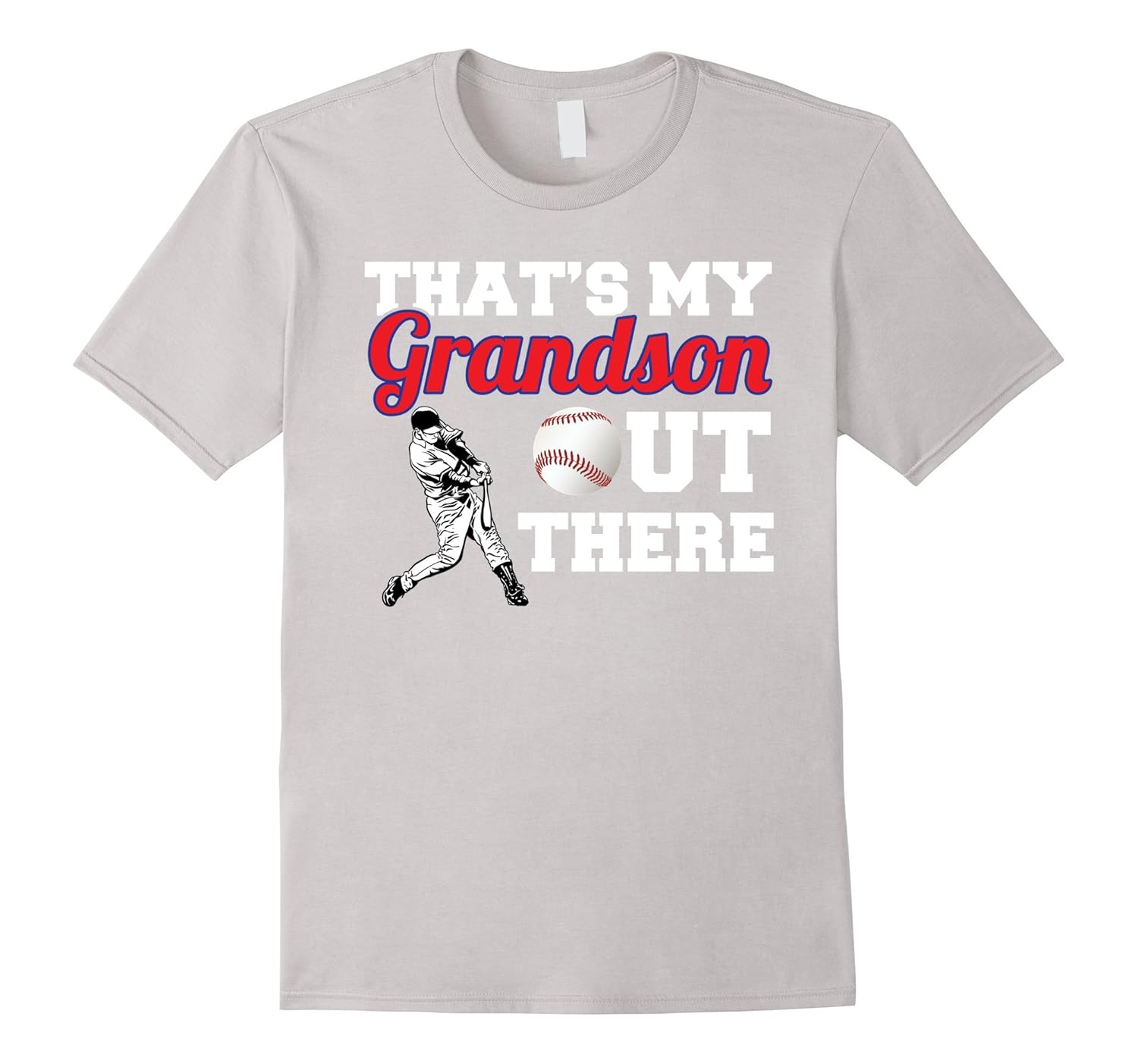 That’s My Grandson Out There Baseball Shirt For Grandparents-anz ...