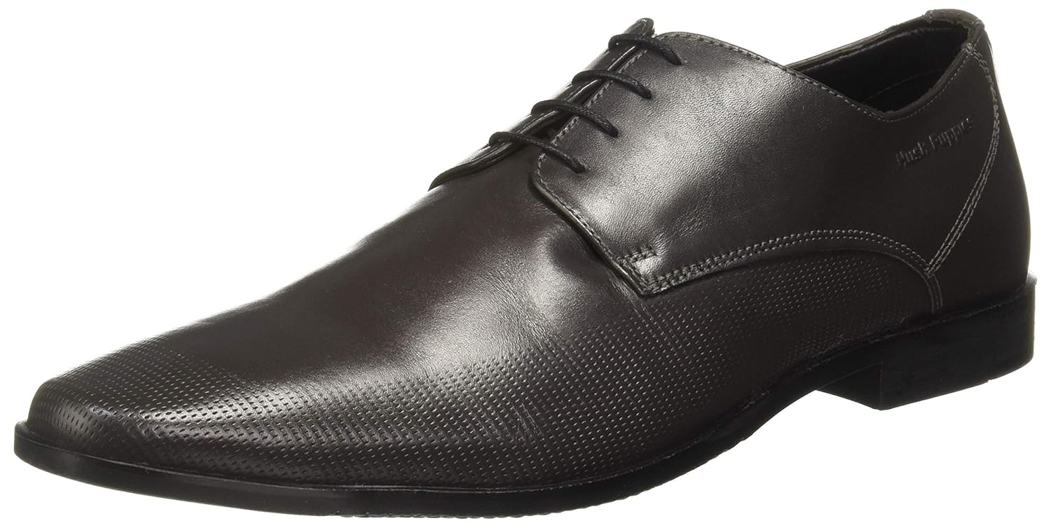 hush puppies black derby formal shoes