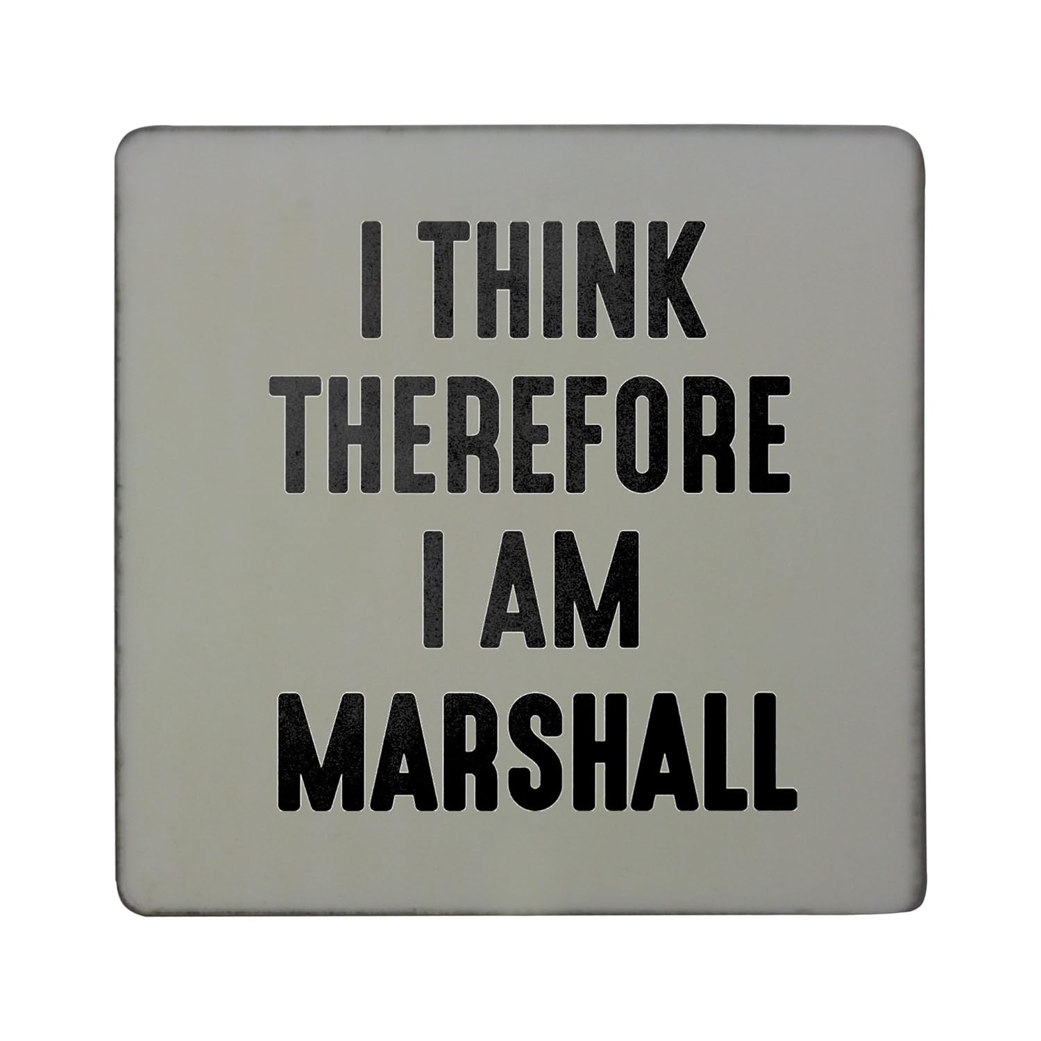 Creo que por lo tanto yo soy Marshall rígido cuadrado imán para ...