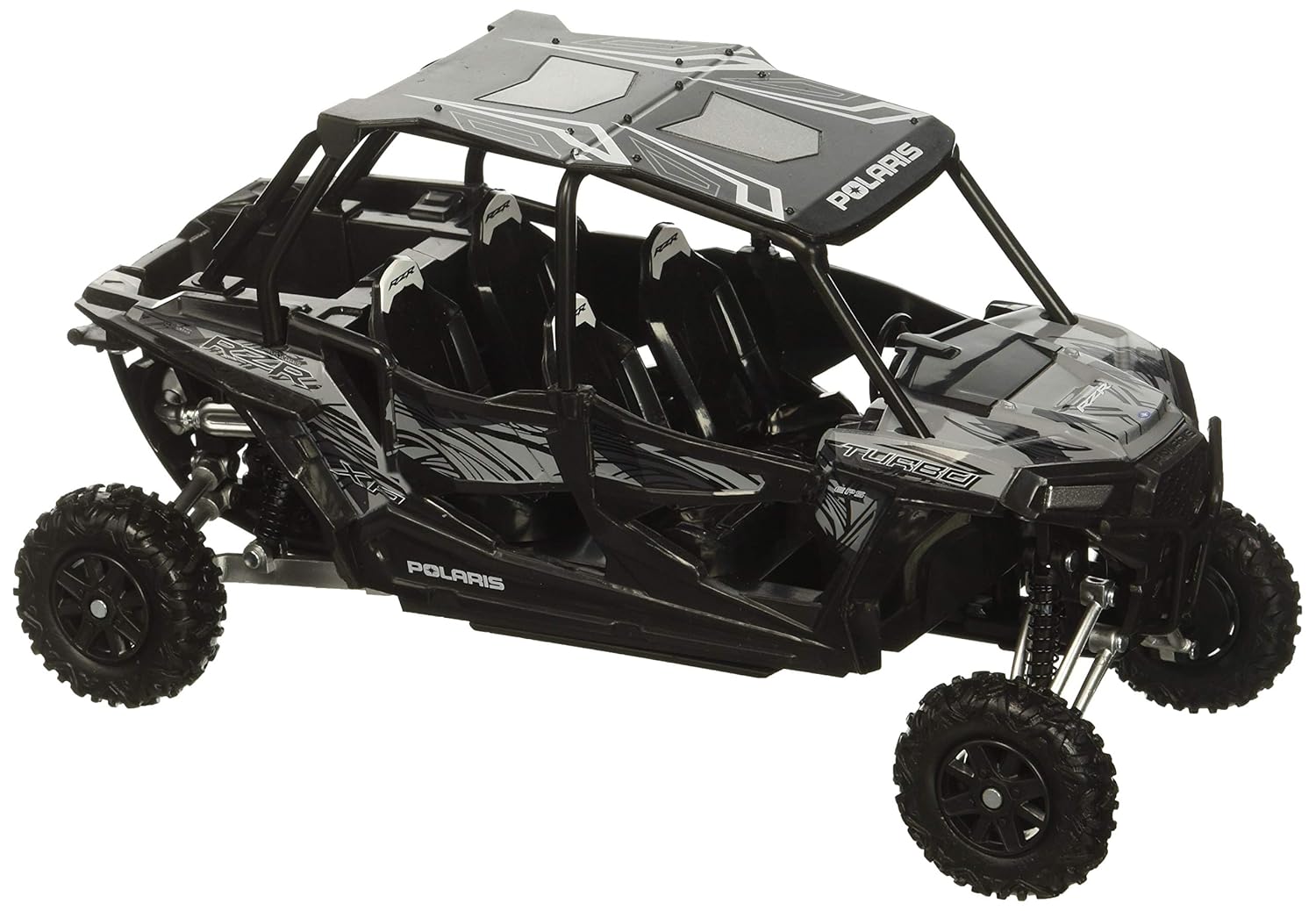 Auto New Ray Toys 118 Polaris RZR 4 Seat Turbo XP Spectra Orange