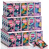Jollidecor 50 Packs Soft Portable Tissues 4 Ply Pocket Facial Tissues Bulk 500 Sheets Travel Size Tissues Individual Strong and Absorbent Flower Style Tissue for Home Bag Pocket Car Wedding Gifts