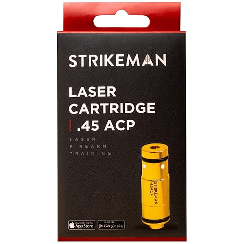 Strikeman .45 ACP Dry Fire Laser Training Cartridge - Great for Target ...