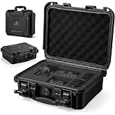 K&amp;F CONCEPT Waterproof Hard Case, IP67 Protective Case with Pre-Scored Foam | Pick &amp; Pluck Foam, Waterproof, Dustproof, Shockproof, HardShell Case for Camera &amp; DJI Drone &amp; Equipment Storage, BC01