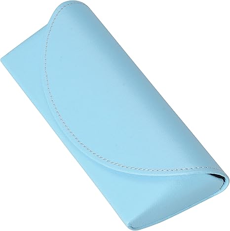 Amazon Co Jp メガネ屋さんが作った こだわり メガネケース Mサイズ ライトブルー 2107 07 ホーム キッチン