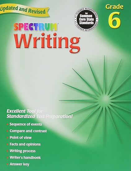 Frank Schaffer Publications/Carson Dellosa Publications MGH0769652867 - Spectrum Writing GR 6