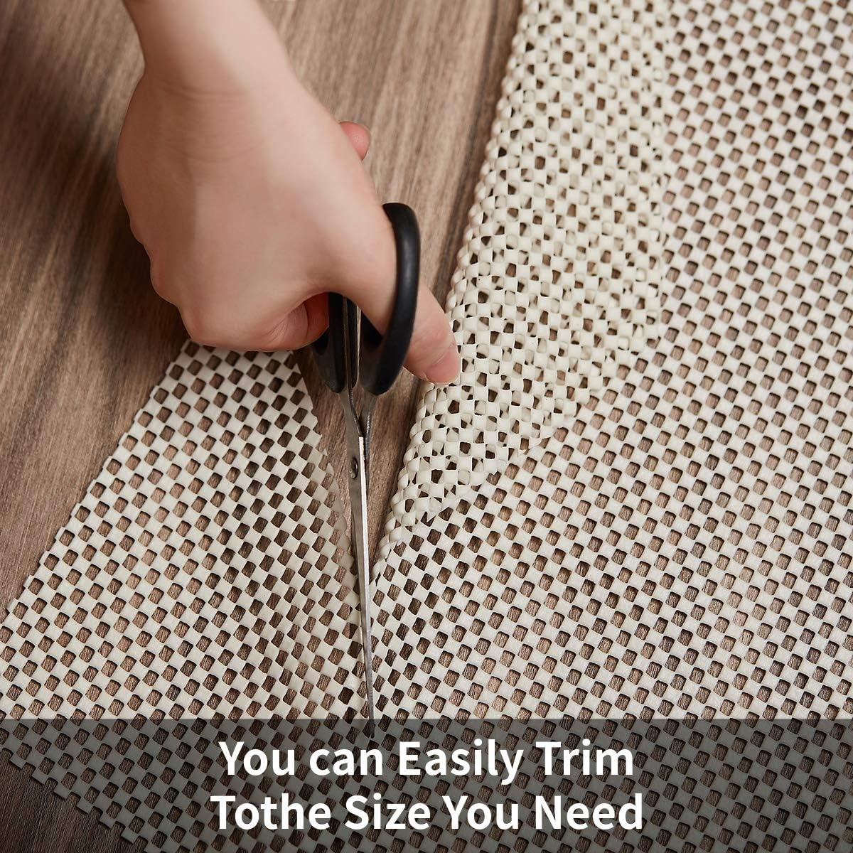CsznPony 3 x 5 Ft Non-Slip Area Rug Pad Extra Thick Pad for Hard Surface Floors Keep Your Rugs Safe and in Place: Furniture & Decor