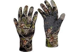Palmyth Hunting Gloves for Men Lightweight Camo Glove Outdoor
