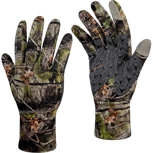 Hunting Gloves WOLFHUNT Lightweight Camouflage Men/Women Anti
