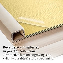 Trotec TroLase Metallic Plus | 8 Pcs | 12" x 12" x