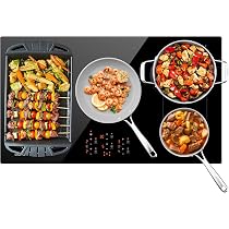 Amazon.com: CIARRA 36 inch Induction Cooktop 5 Burners, 9600W ...