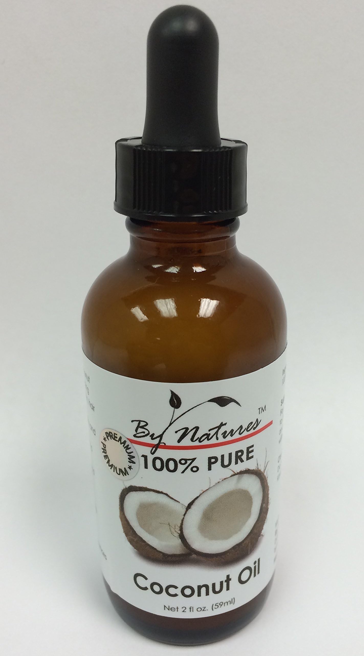 (2 Oz) By Natures Castor Oils - 100% Natural (Coconut Oil)