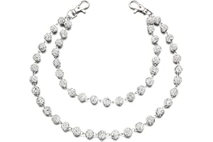 GoHere Baseball Pants Wallet Chain - Punk Hip Hop Jean Pocket Keychain Gift for Players & Fans | Layered Chains Y2K Fashion Lovers