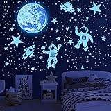1017Pcs Glow in The Dark Stars for Ceiling Glow in