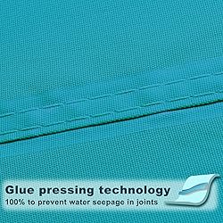 SUNNY GUARD Waterproof Sun Shade Sail 7' x