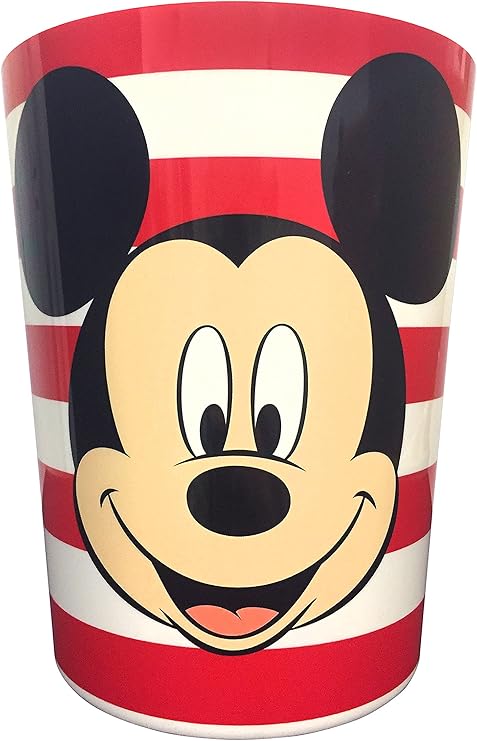 Mickey Mouse Badewannenset, Duschvorhang, Haken Bade- und Handtuch