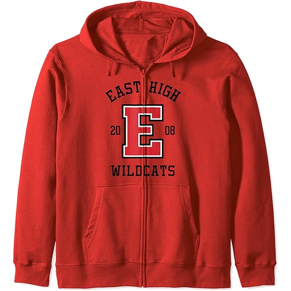 ハイスクールミュージカル　EAST HIGH フード付きパーカー Amazon.com: High School Musical The Musical The Series East High