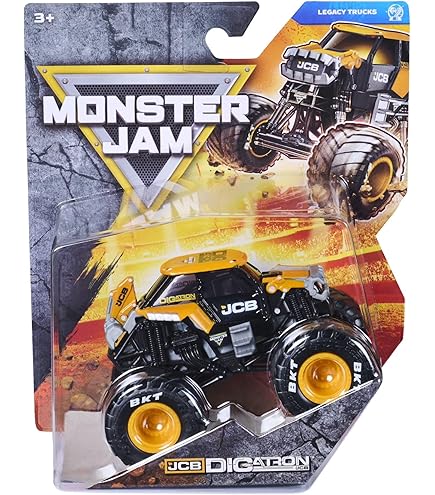 Amazon.com: Monster Jam, Official 9 Pack Monster Trucks 1:64 Scale