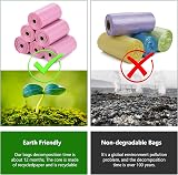 Nineaccy Biodegradable Pink Dog Poo Bags with Lavender Scent Dispenser 300 view 5
