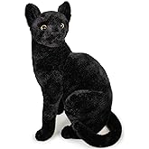 TigerHart Boone The Black Cat - 13 Inch Stuffed Animal Plush