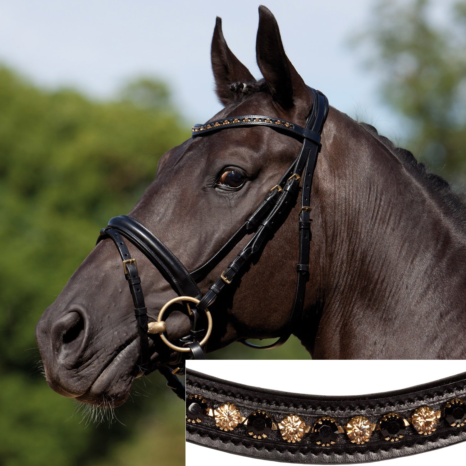 KIEFFER Snaffle bridle COMFORT VERONA