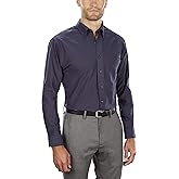 Van Heusen Men's Regular Fit Oxford Solid Buttondown Collar Dress Shirt