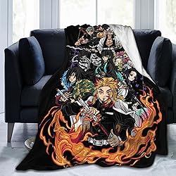 Anime Ultra Soft Throw Blanket Cozy Warm Flannel