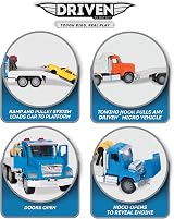 Driven by Battat 7-Inch Tow Truck Toy with Lights and Sounds view 4