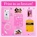 KODAK x Barbie Instant Smartphone Portable Photo Printer 2x3 ZINK Wireless view 3