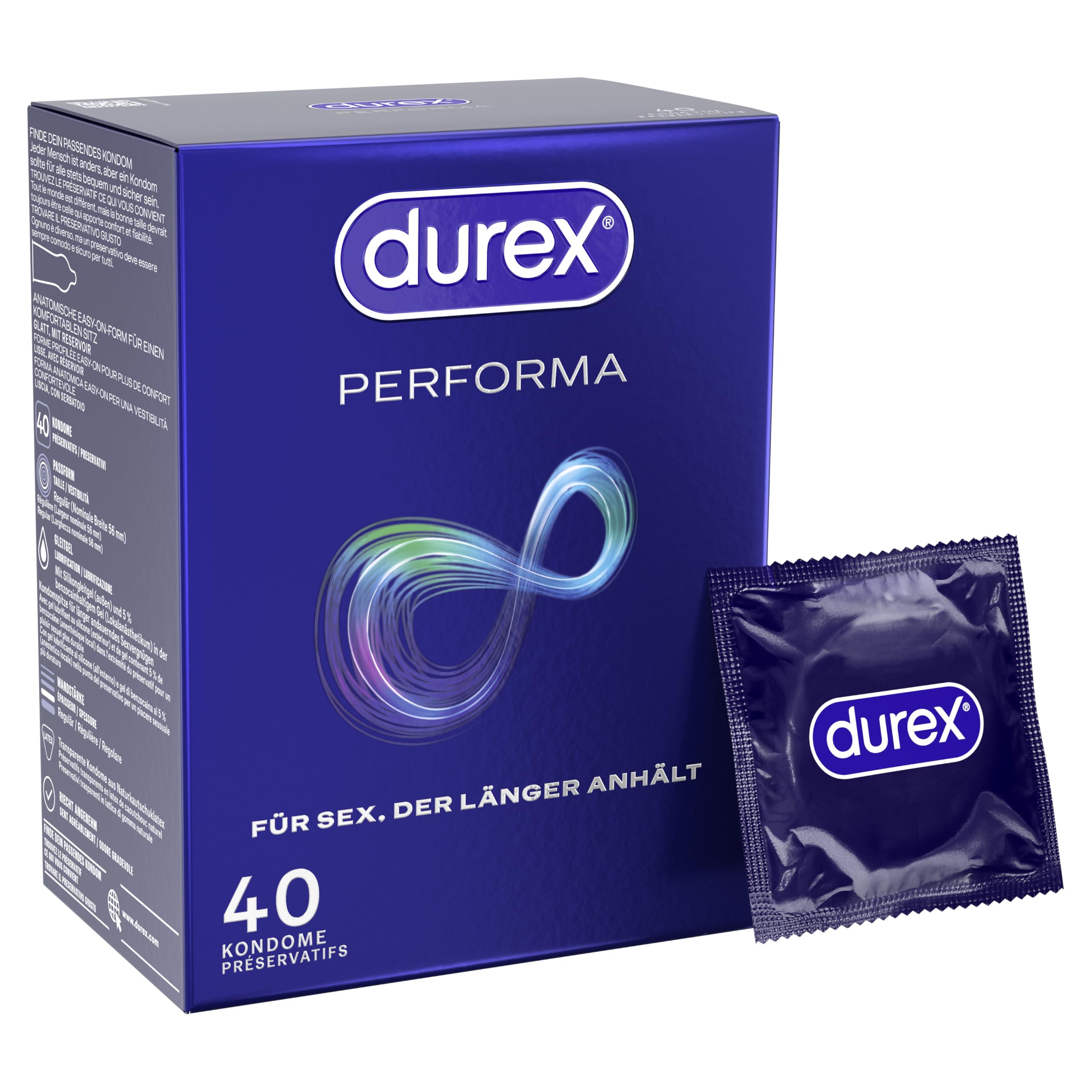 Durex Condoms-04138790000 Transparent One Size