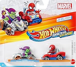 Hot Wheels RacerVerse Toy Cars 2-Pack, Set of 2