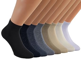Vitasox Damen Kurzsocken Socken uni ohne Naht 6/12 Paar