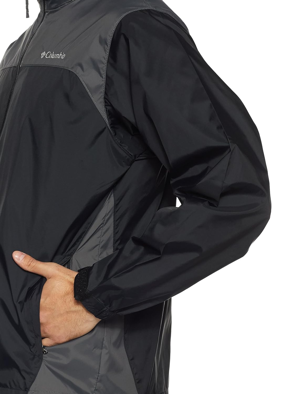 Columbia Men's Glennaker Lake FrontZip Rain Jacket with