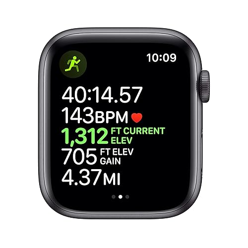 Apple Watch Series (GPS, 44mm) Space Gray Aluminum Case with