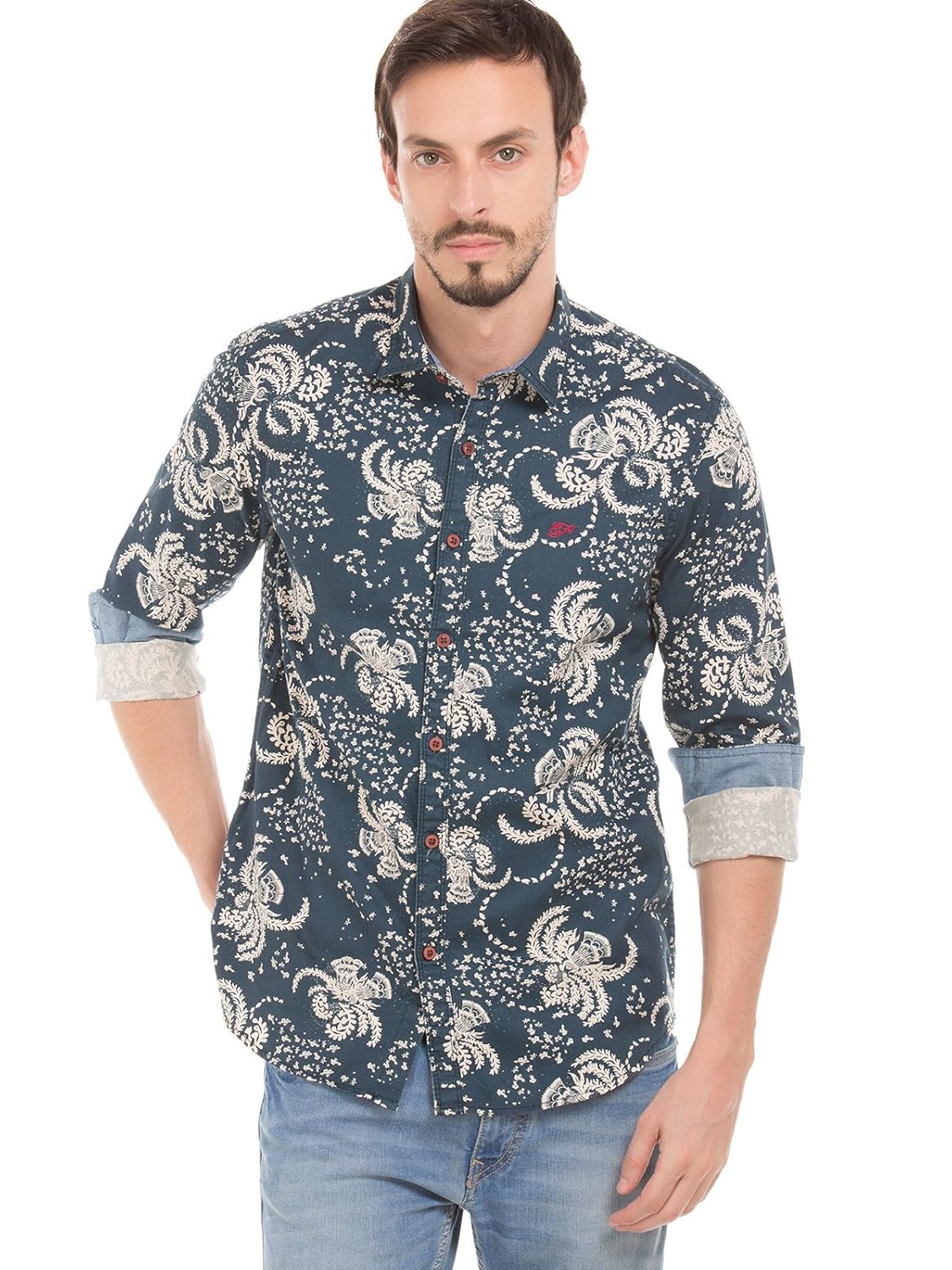 ed hardy men's dress shirt