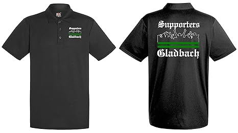 world-of-shirt / Gladbach Herren Polo Supporters Ultras