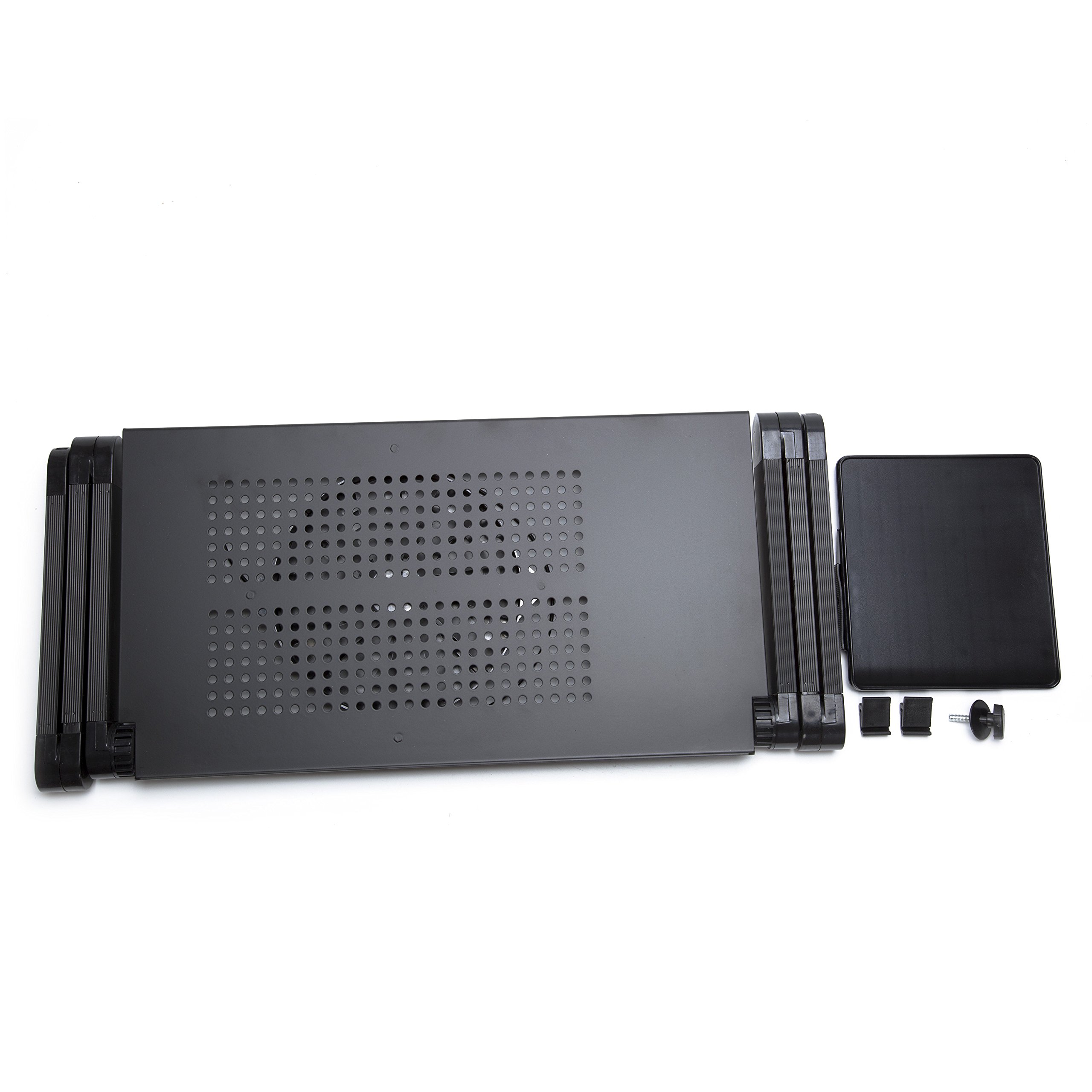 Mesa Multifunción Portátil Tabla Mesa Soporte con Base de refrigeración para portatils de 17\