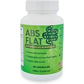 ABSFLAT Lactobacillus Acidophilus Probiotic Supplement, 60 Capsules, Digestive Support