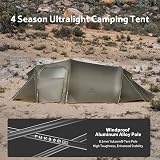 Naturehike Opalus UL 2/3 Tunnel Tent 4 Season Lightweight with Vestibule view 6