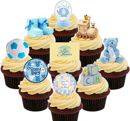 baby shower cupcake stand centerpiece